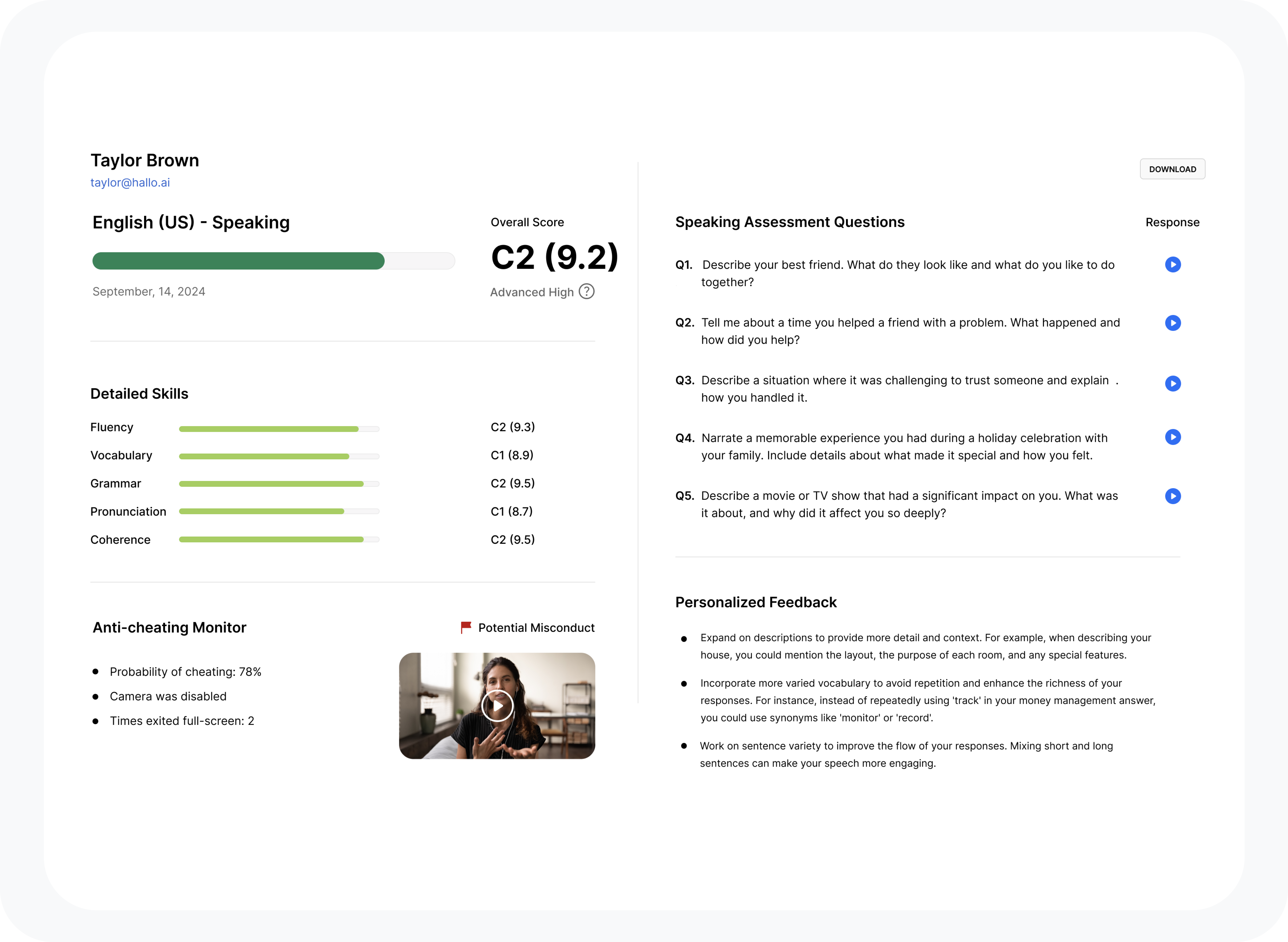 Read more about the article Why Hallo is the Best AI Language Assessment Platform